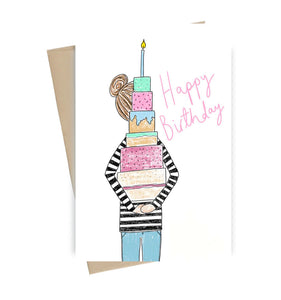 Little May Papery 'Birthday Girl' Gift Card