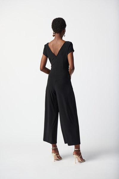 Joseph Ribkoff Silky Knit Culotte-Leg Jumpsuit - Midnight Blue