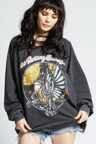 Recycled Karma The Rolling Stones Dragon Sweatshirt