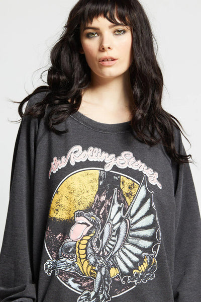 Recycled Karma The Rolling Stones Dragon Sweatshirt