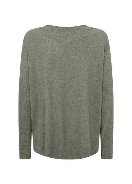 Soya Concept 'Biara' V-Neck Top - Misty