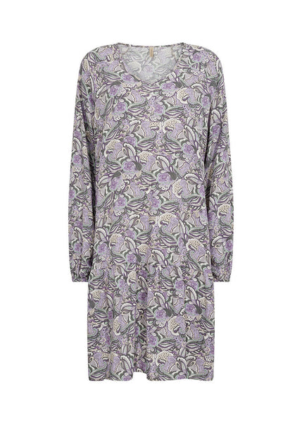 Soyaconcpet 'Adine' Floral Dress - Lilac Breeze