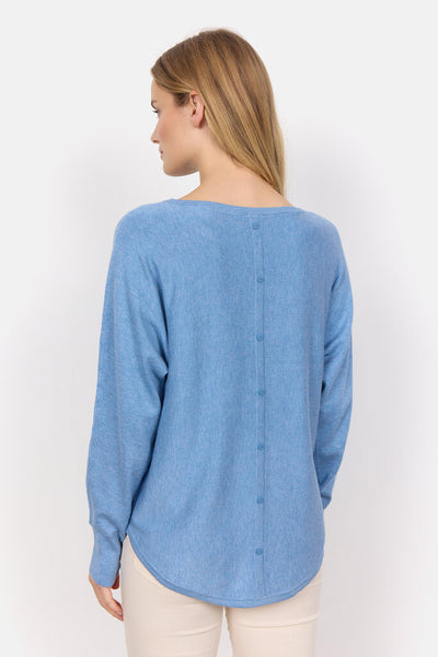 Soyaconcept 'Dollie' Sweater - Crystal Blue