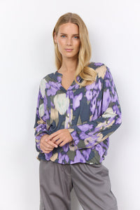 Soyaconcept 'Marica' Lilac Breeze Printed Blouse