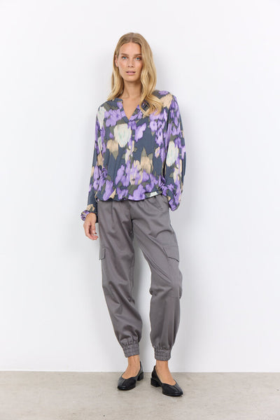 Soyaconcept 'Marica' Lilac Breeze Printed Blouse