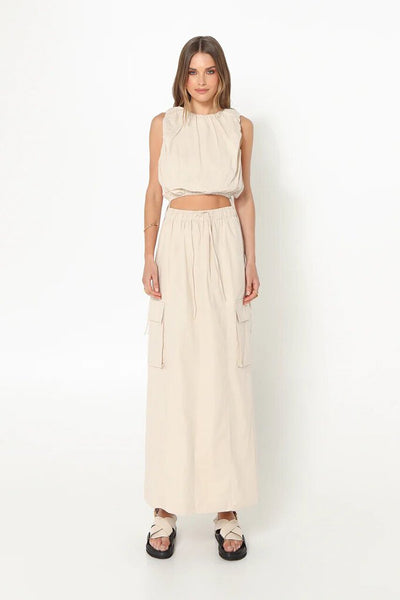 Madison the Label 'Kasey' Cargo Skirt