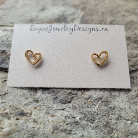 Rogue Jewelry Charm Stud Earrings