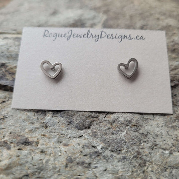 Rogue Jewelry Charm Stud Earrings