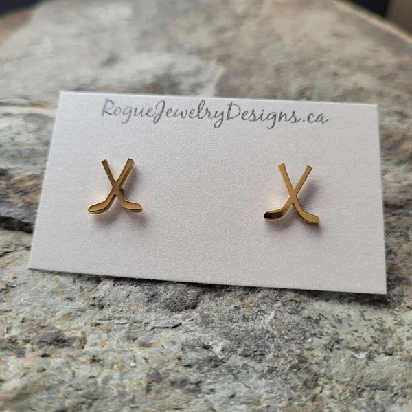 Rogue Jewelry Charm Stud Earrings