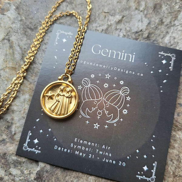 Rogue Jewelry Zodiac Necklace