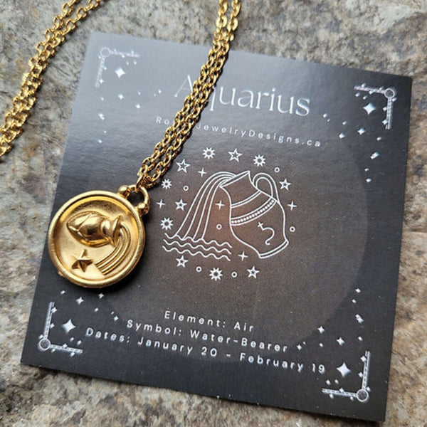 Rogue Jewelry Zodiac Necklace