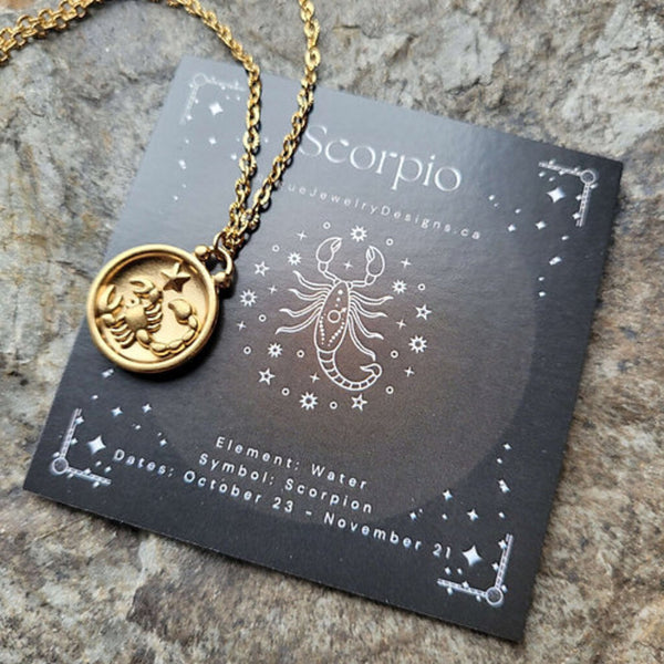 Rogue Jewelry Zodiac Necklace