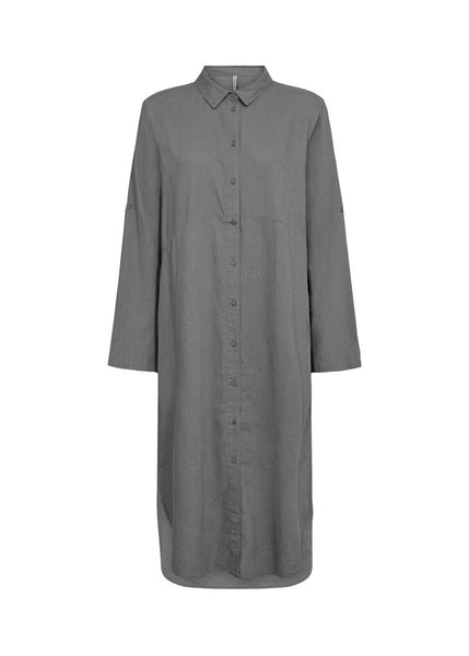 Soyaconcept 'Ina' Linen Blend Shirt Dress