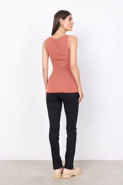 Soyaconcept 'Ryan' Tank Top - Dusty Clay