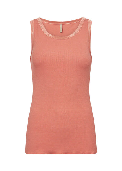 Soyaconcept 'Ryan' Tank Top - Dusty Clay