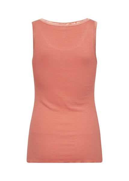 Soyaconcept 'Ryan' Tank Top - Dusty Clay
