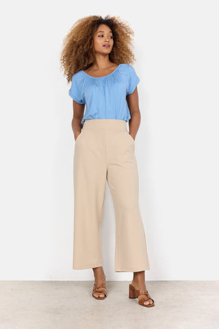 Soyaconcept 'Siham' Wide Leg Cropped Pant