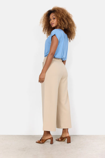 Soyaconcept 'Siham' Wide Leg Cropped Pant