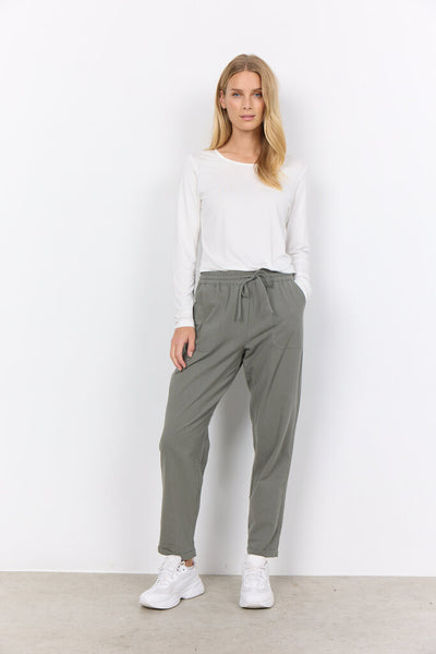 Soyaconcept 'Cissie' Cotton Trouser - Misty