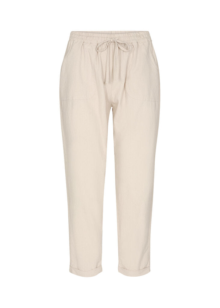 Soyaconcept 'Cissie' Cotton Trouser - Sand