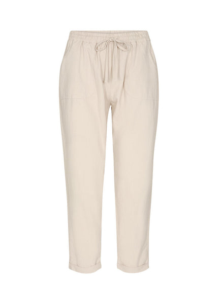 Soyaconcept 'Cissie' Cotton Trouser - Sand