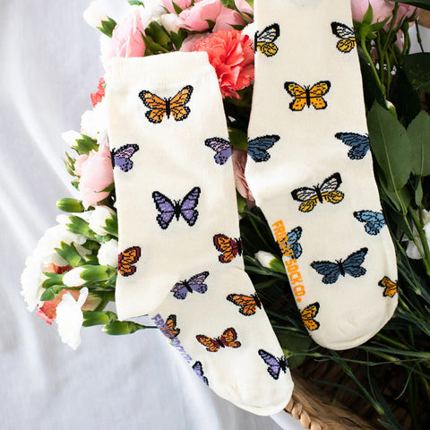 Friday Sock Co. Women's Butterfly Socks