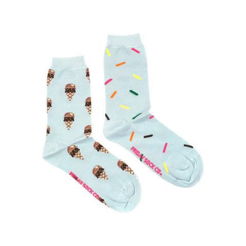 Friday Sock Co. Women's Ice Cream & Sprinkles Socks