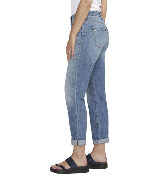 Jag Jeans 'Carter' Lightly Distressed Girlfriend - Spring Stream Blue