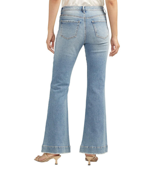 Jag Jeans 'Kait' Flare Leg - Garden Blue