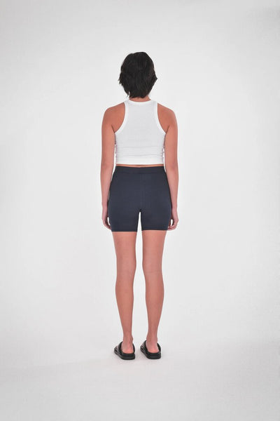 Paper Label 'Cory' Crop Tank - Bright White