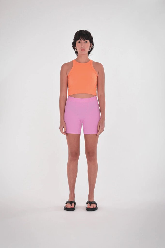 Paper Label 'Cory' Crop Tank - Apricot Crush