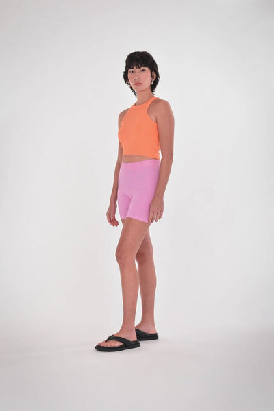 Paper Label 'Cory' Crop Tank - Apricot Crush