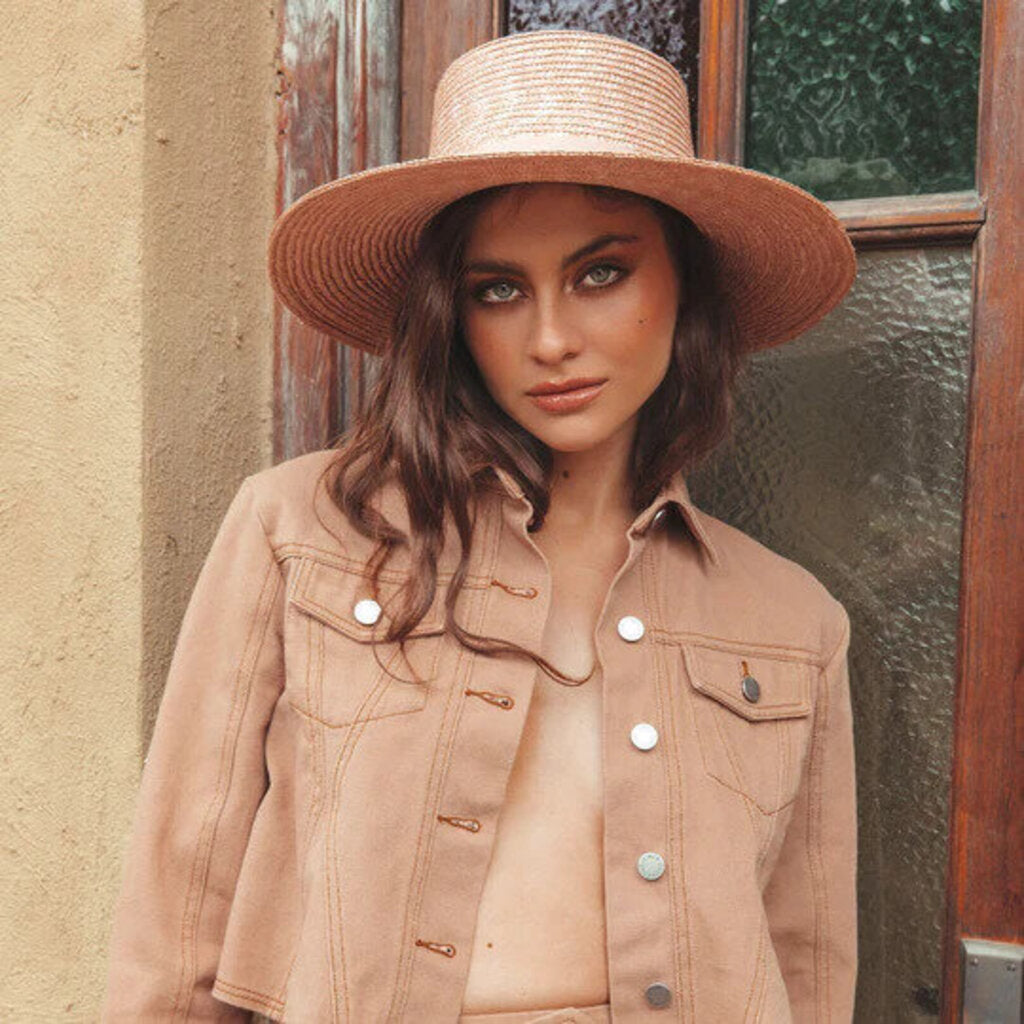 Ace of Something Vicenza Bisque Straw Boater