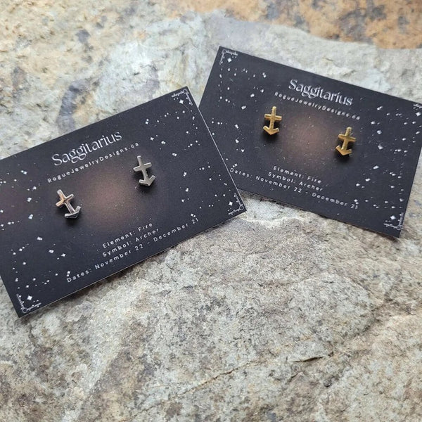 Rogue Jewelry Zodiac Studs