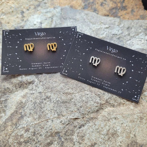 Rogue Jewelry Zodiac Studs