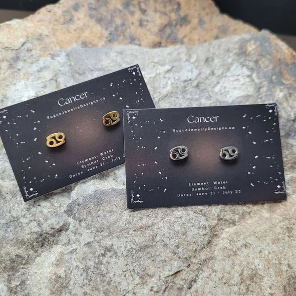 Rogue Jewelry Zodiac Studs