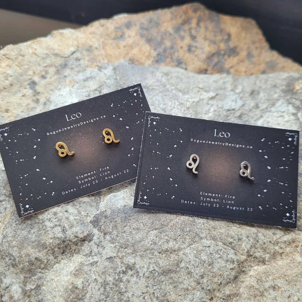 Rogue Jewelry Zodiac Studs
