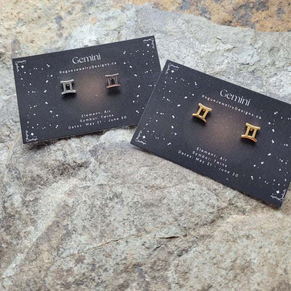 Rogue Jewelry Zodiac Studs