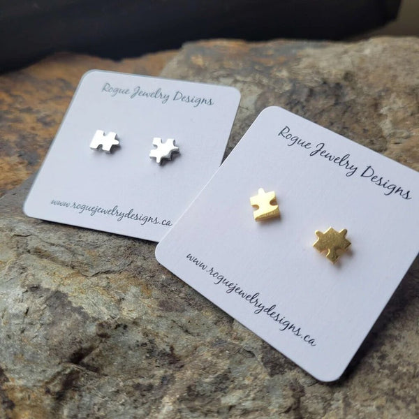 Rogue Jewelry Charm Stud Earrings