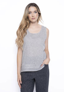 Picadilly Stripe Cotten Blend Tank