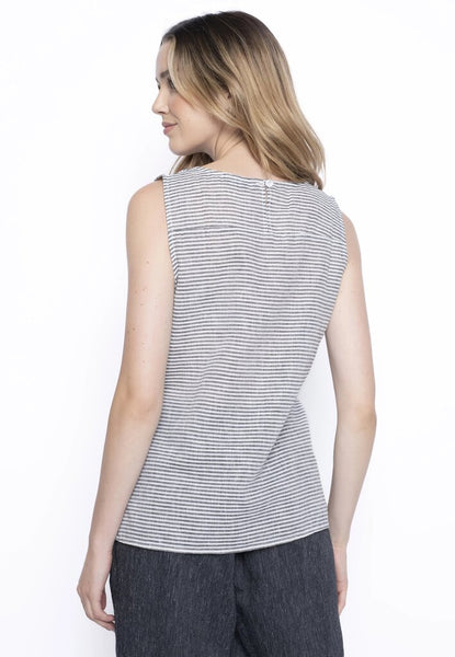 Picadilly Stripe Cotten Blend Tank