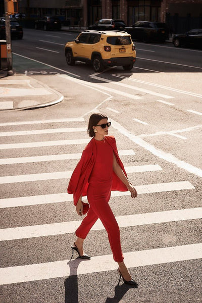 Joseph Ribkoff 143105 Lipstick Red Pant