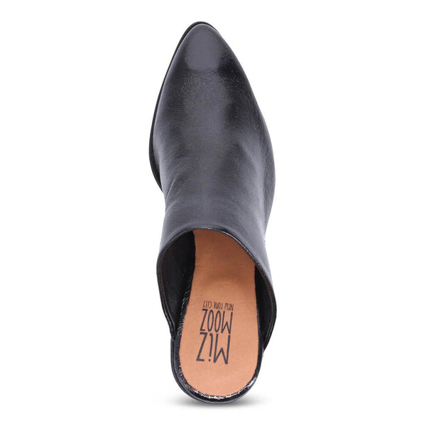 Miz Mooz Amalia Mule - Black Patent