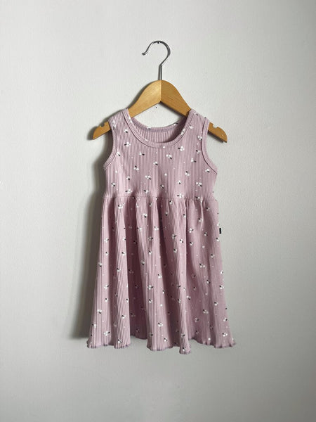 Lou & Bear 'Ella' Lilac Pink Dainty Floral Dress