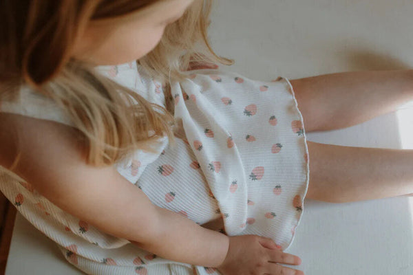 Lou & Bear 'Ella' Strawberry Print Dress