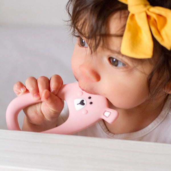 Little Cheeks Bear Teether
