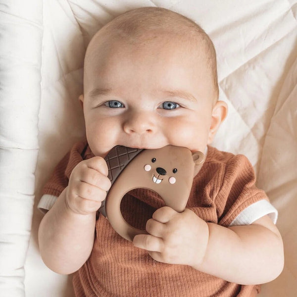 Little Cheeks Beaver Teether