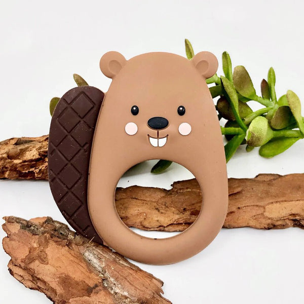 Little Cheeks Beaver Teether