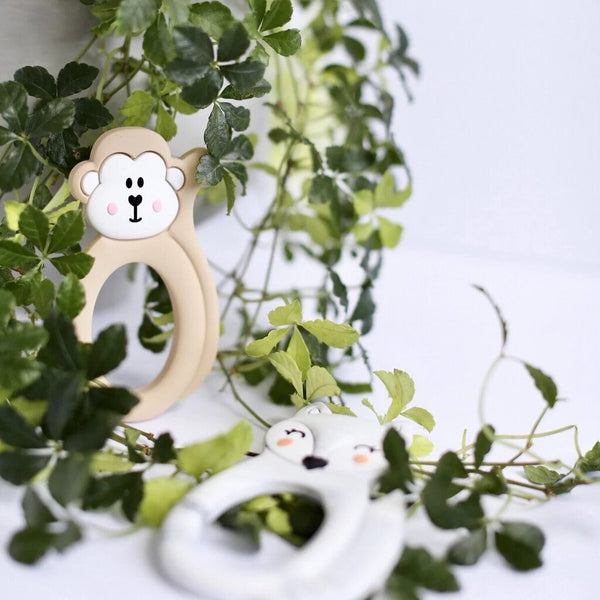 Little Cheeks Monkey Teether