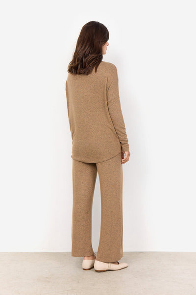 Soyaconcept 'Biara' Long Sleeve Top - Desert Brown